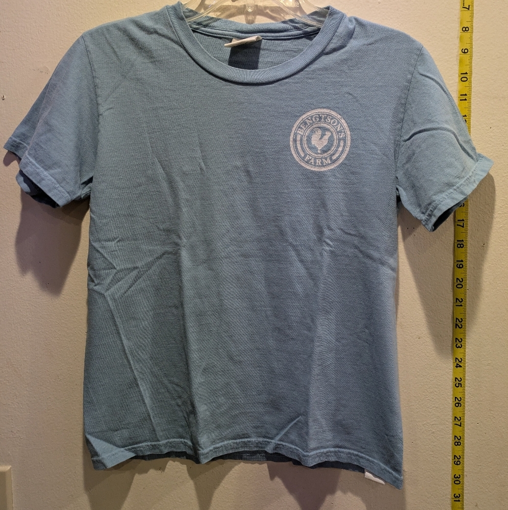 Port and Company Light Blue Youth T-Shirt Size Medium Y